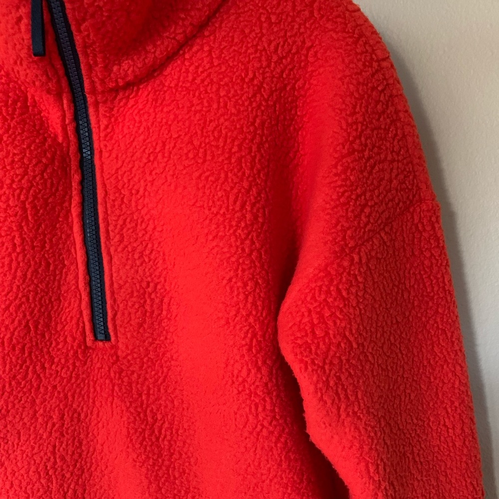 J.Crew Polartec® Fleece Half-Zip Pullover Jacket - Picture 7 of 8